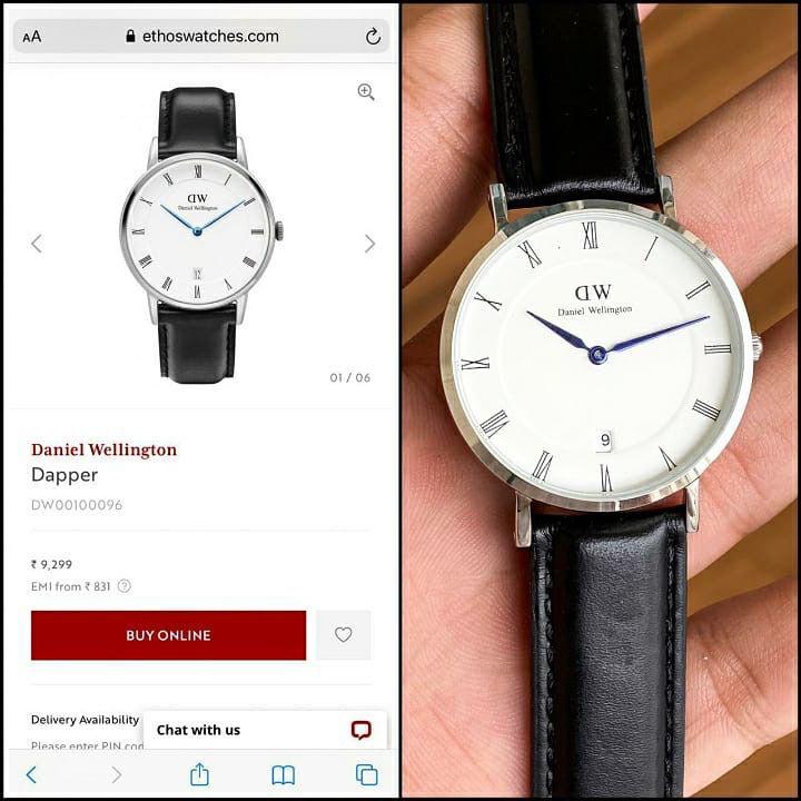 Buy First Copy Daniel Wellington Dapper Leather Strap Women’s Watch - Master Quality 7A Mirror at Lowest Price Online India