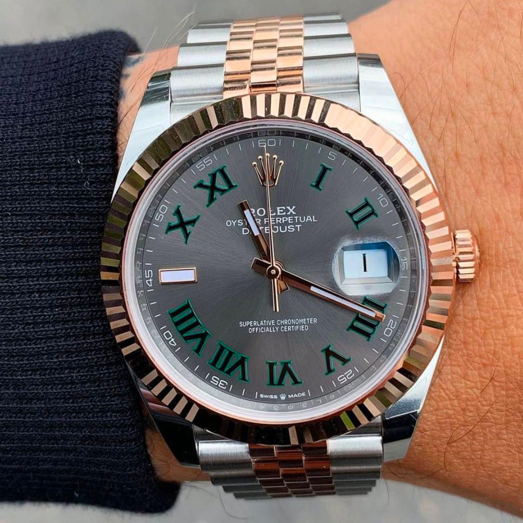 Buy First Copy Rolex Oyster Perpetual Date Just Men’s Automatic Watch - Master Quality 7A Mirror at Lowest Price Online India