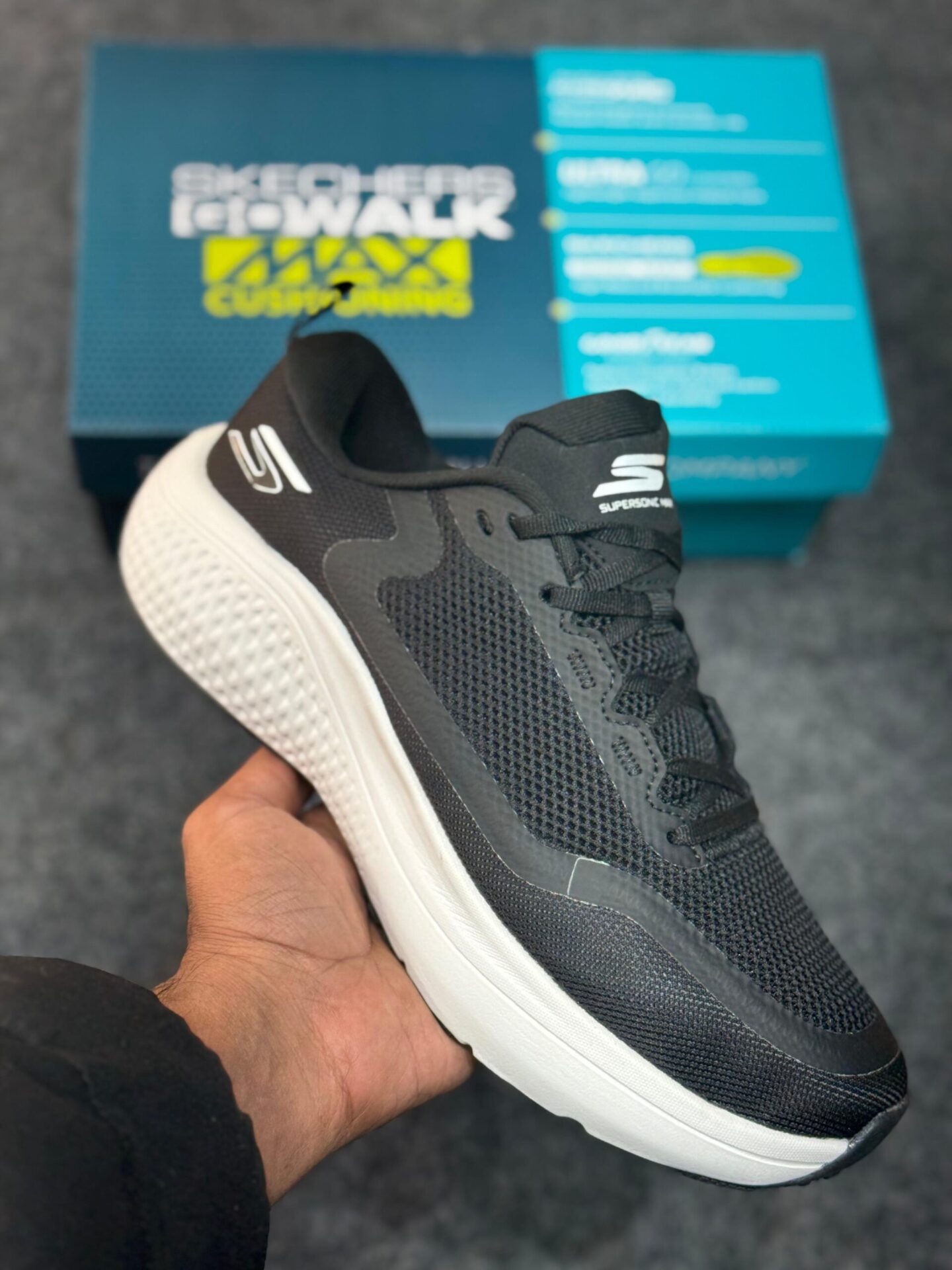 Buy First Copy Skechers Supersonic Max Men’s Shoes - Master Quality 7A Mirror at Lowest Price Online India