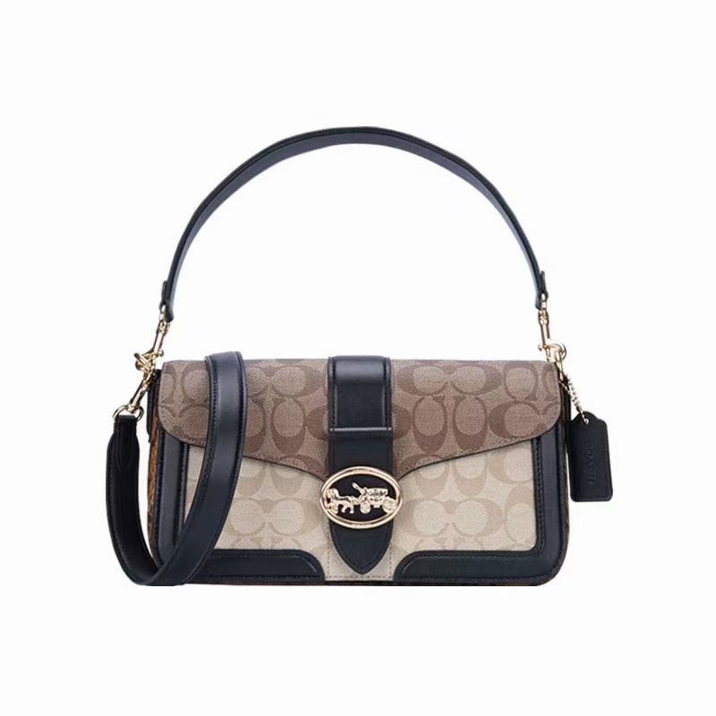 Buy First Copy Coach Georgie Shoulder Signature Bag - Master Quality 7A Mirror at Lowest Price Online India