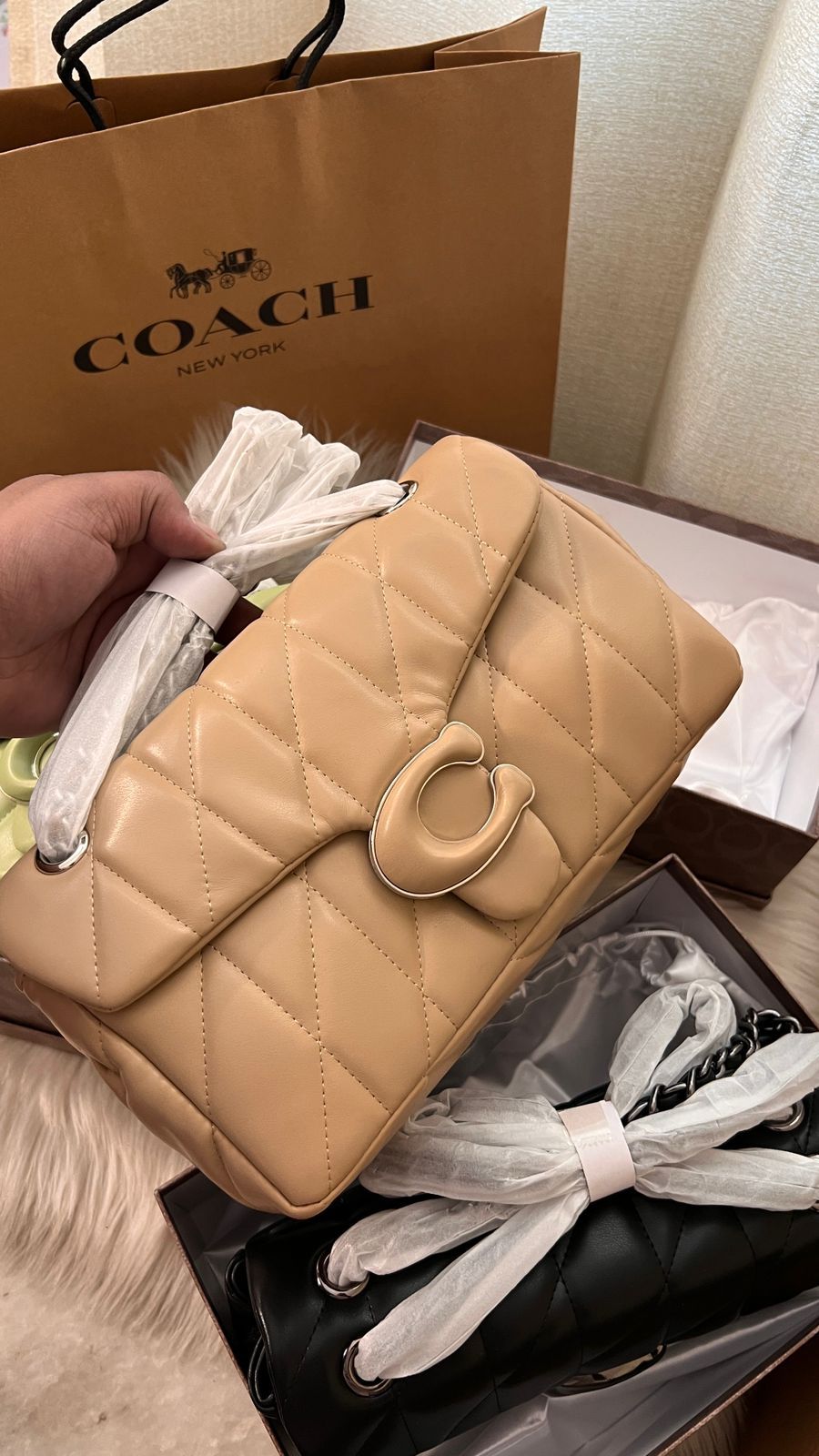 Buy First Copy Coach Pillow Tabby Sling Bag