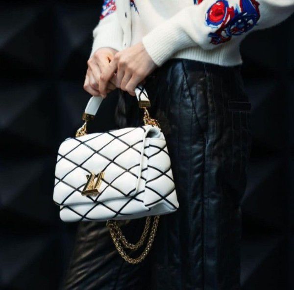 Buy First Copy Louis Vuitton New Quilt Twist Go-14 Shoulder Bag - Master Quality 7A Mirror at Lowest Price Online India
