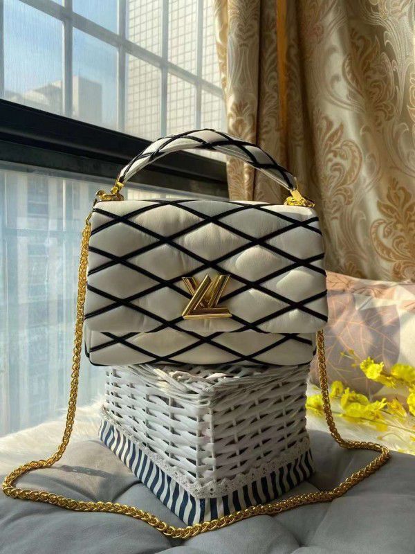 Buy First Copy Louis Vuitton New Quilt Twist Go-14 Shoulder Bag - Master Quality 7A Mirror at Lowest Price Online India