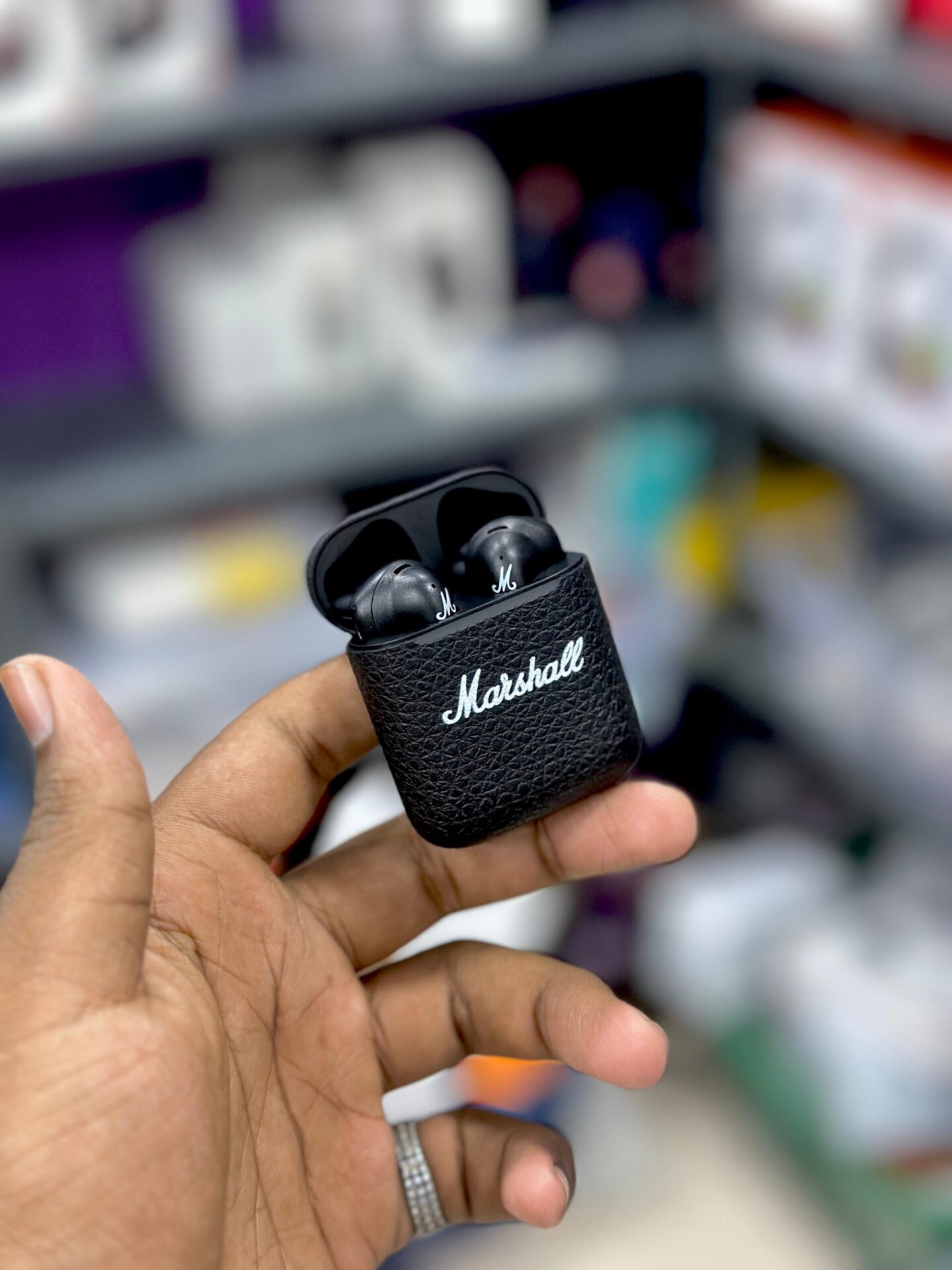 Buy First Copy Marshall Minor Iii-true Wireless Earbuds - Master Quality 7A Mirror at Lowest Price Online India