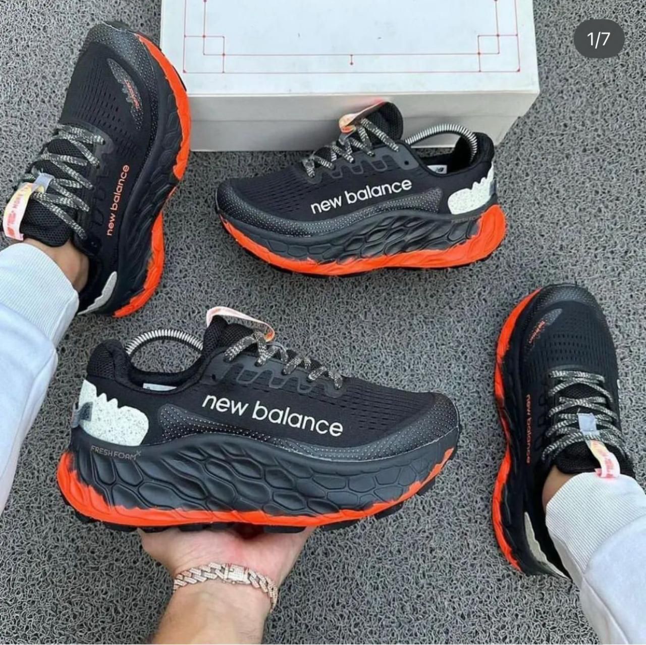 Buy First Copy New Balance Fresh Foam X More Trail V3 Men’s Shoes - Master Quality 7A Mirror at Lowest Price Online India