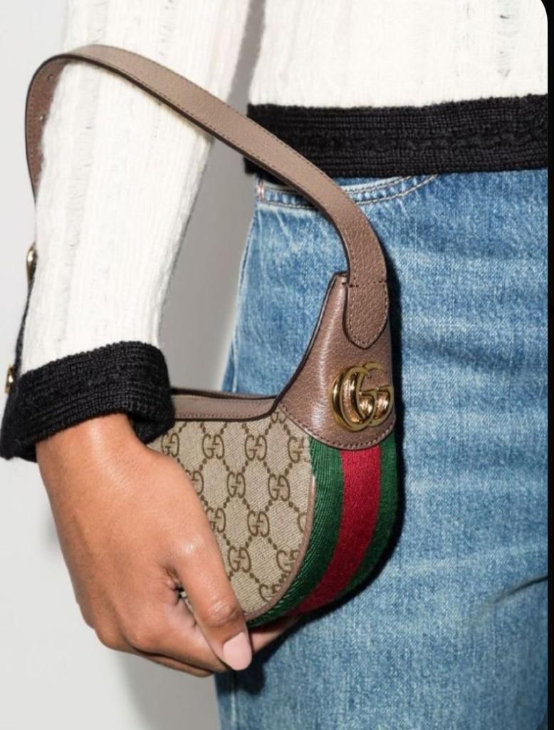 Buy First Copy Gucci Ophidia Cone Gg Supreme Coated Canvas Bag - Master Quality 7A Mirror at Lowest Price Online India