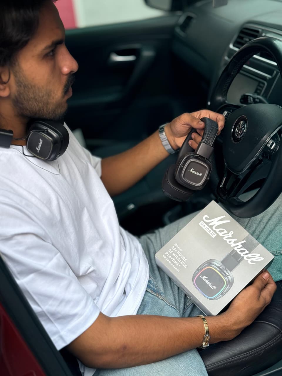 Buy First Copy Marshall Major Iv Bluetooth Headphone - Master Quality 7A Mirror at Lowest Price Online India