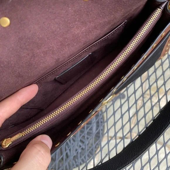 Buy First Copy Coach Tabby Studded Shoulder Bag