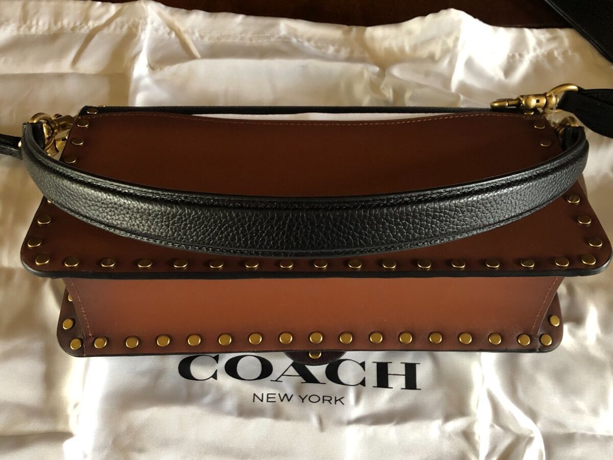 Buy First Copy Coach Tabby Studded Shoulder Bag
