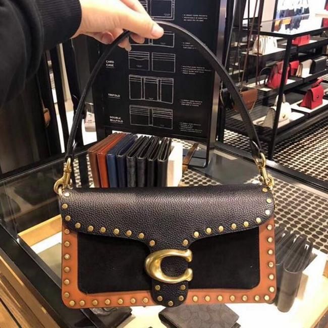 Buy First Copy Coach Tabby Studded Shoulder Bag