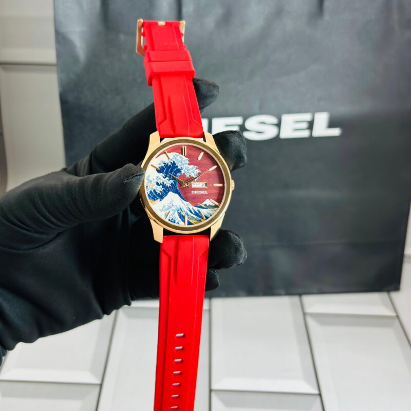 Buy First Copy Diesel Analog Quartz Silicone Strap Watch - Master Quality 7A Mirror at Lowest Price Online India