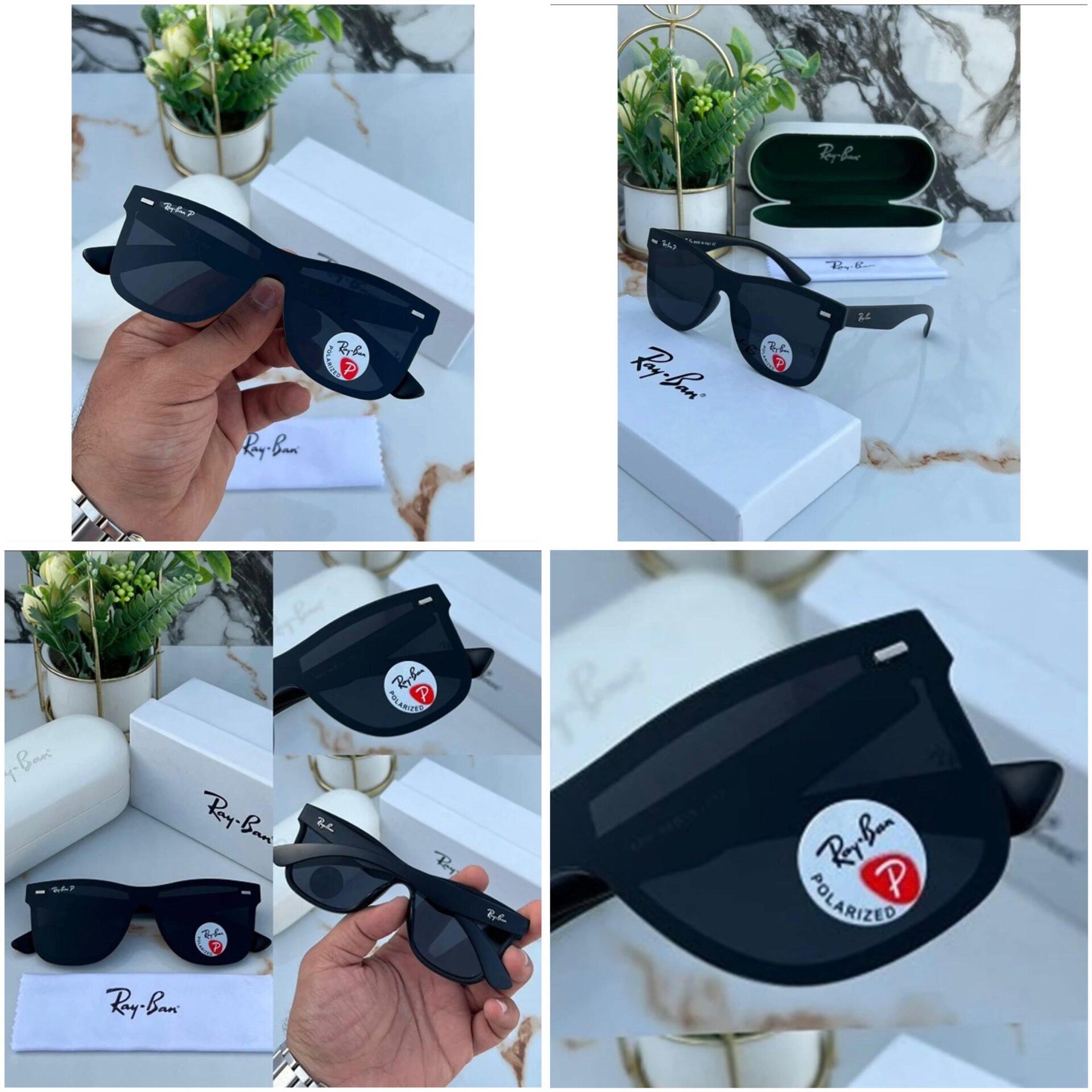 Buy First Copy Ray-Ban Square Sunglasses - Master Quality 7A Mirror at Lowest Price Online India