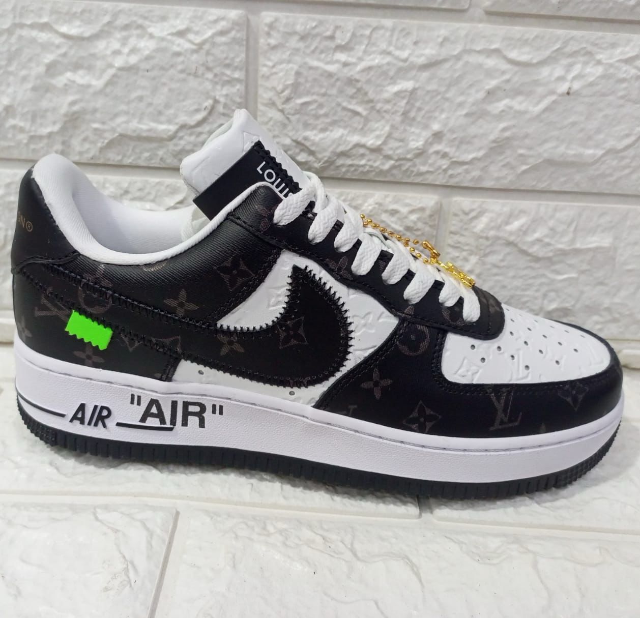 Buy First Copy Nike Air Force 1 Low X Louis Vuitton Sneakers - Master Quality 7A Mirror at Lowest Price Online India