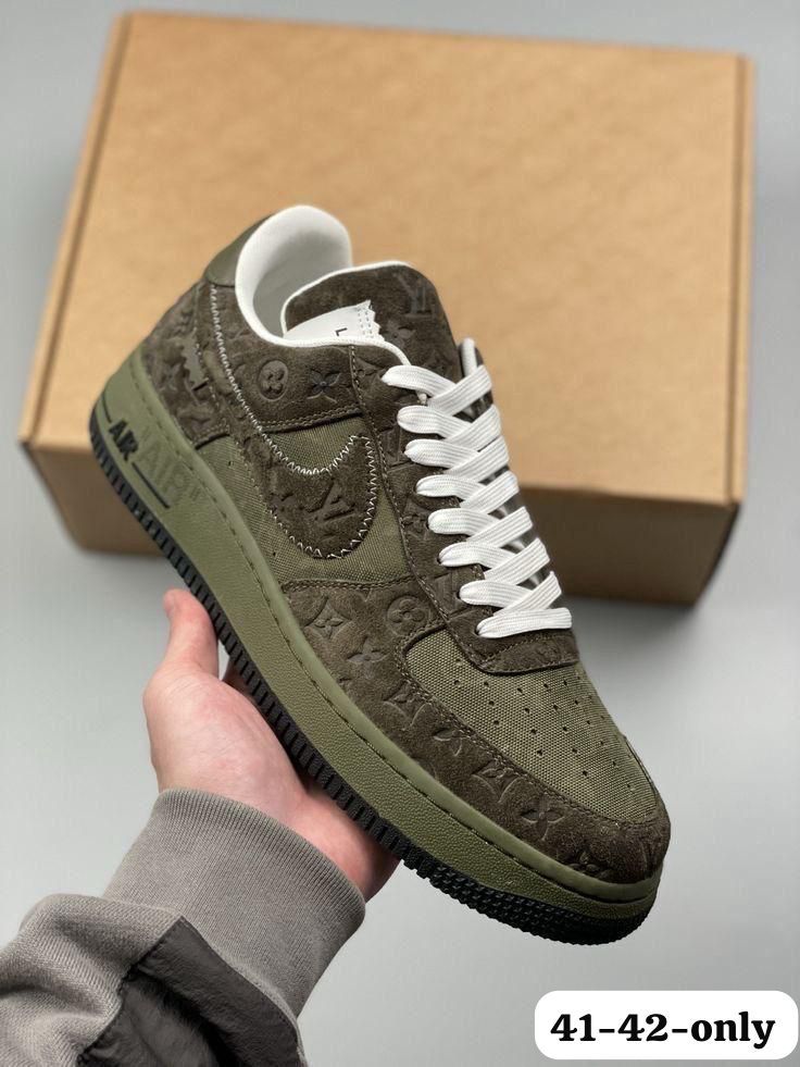 Buy First Copy Nike Air Force 1 Low X Louis Vuitton Sneakers - Master Quality 7A Mirror at Lowest Price Online India