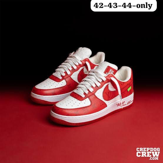 Buy First Copy Nike Air Force 1 Low X Louis Vuitton Sneakers - Master Quality 7A Mirror at Lowest Price Online India