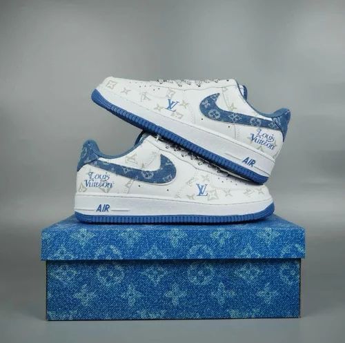 Buy First Copy Nike Air Force 1 Low X Louis Vuitton Sneakers - Master Quality 7A Mirror at Lowest Price Online India