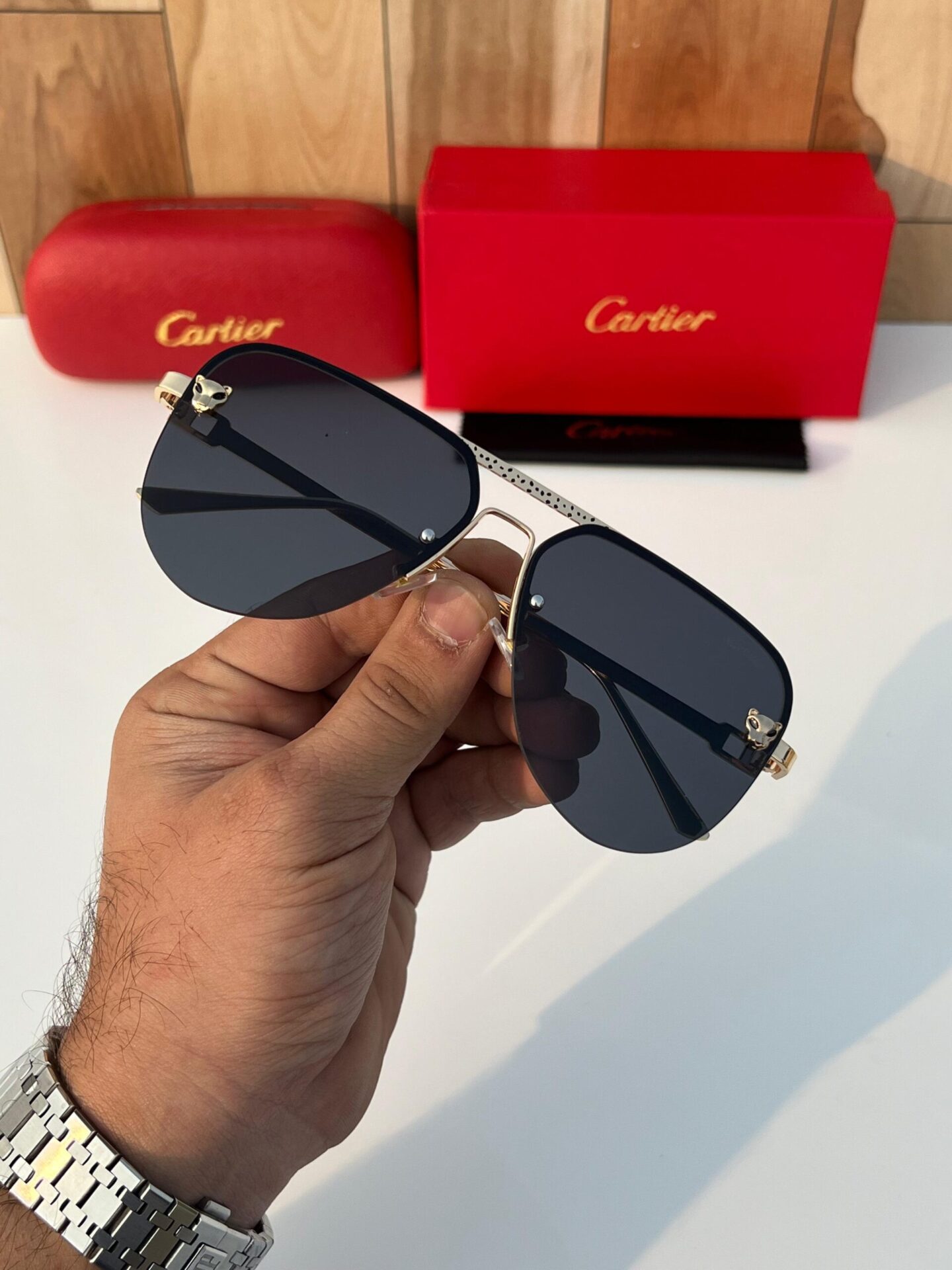 Buy First Copy Cartier Men’s Sunglasses - Master Quality 7A Mirror at Lowest Price Online India
