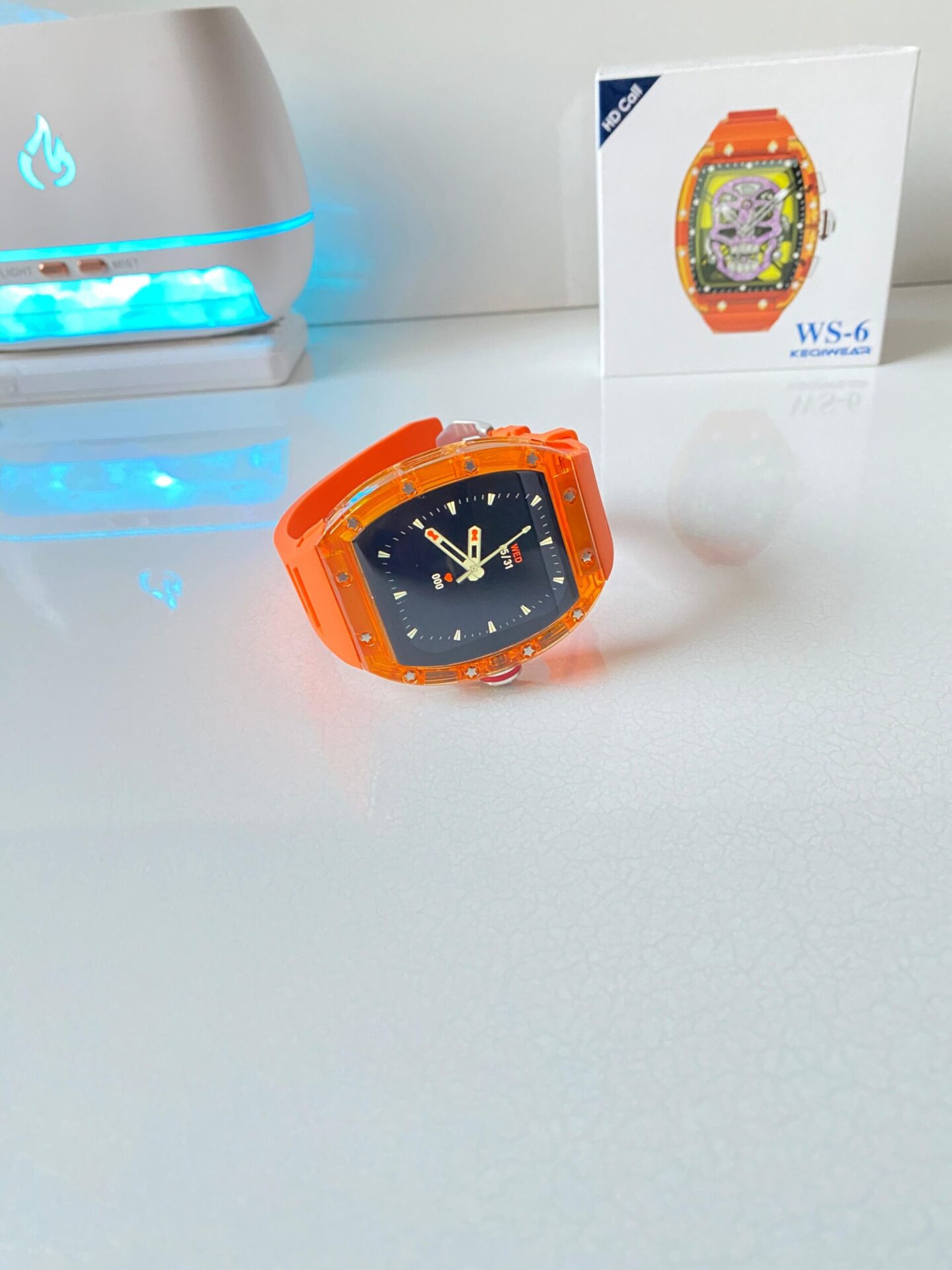 Buy First Copy Richard Mille Design WS6 Smartwatch - Master Quality 7A Mirror at Lowest Price Online India