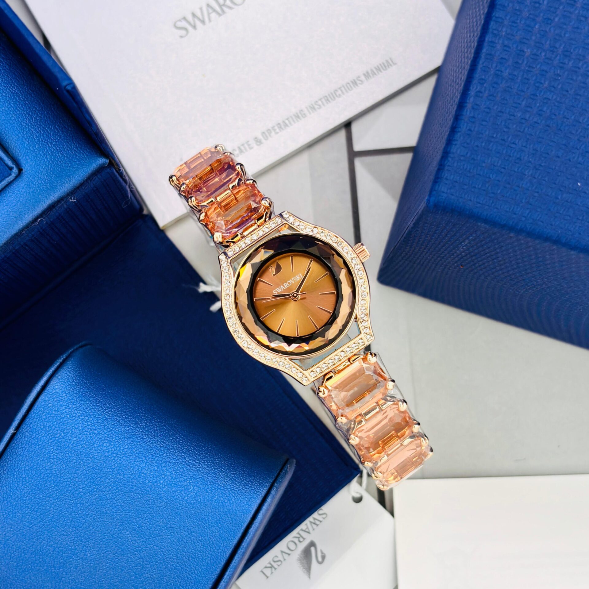 Buy First Copy Swarovski Millenia Ladies Watch Octagon 5630837 23mm - Master Quality 7A Mirror at Lowest Price Online India