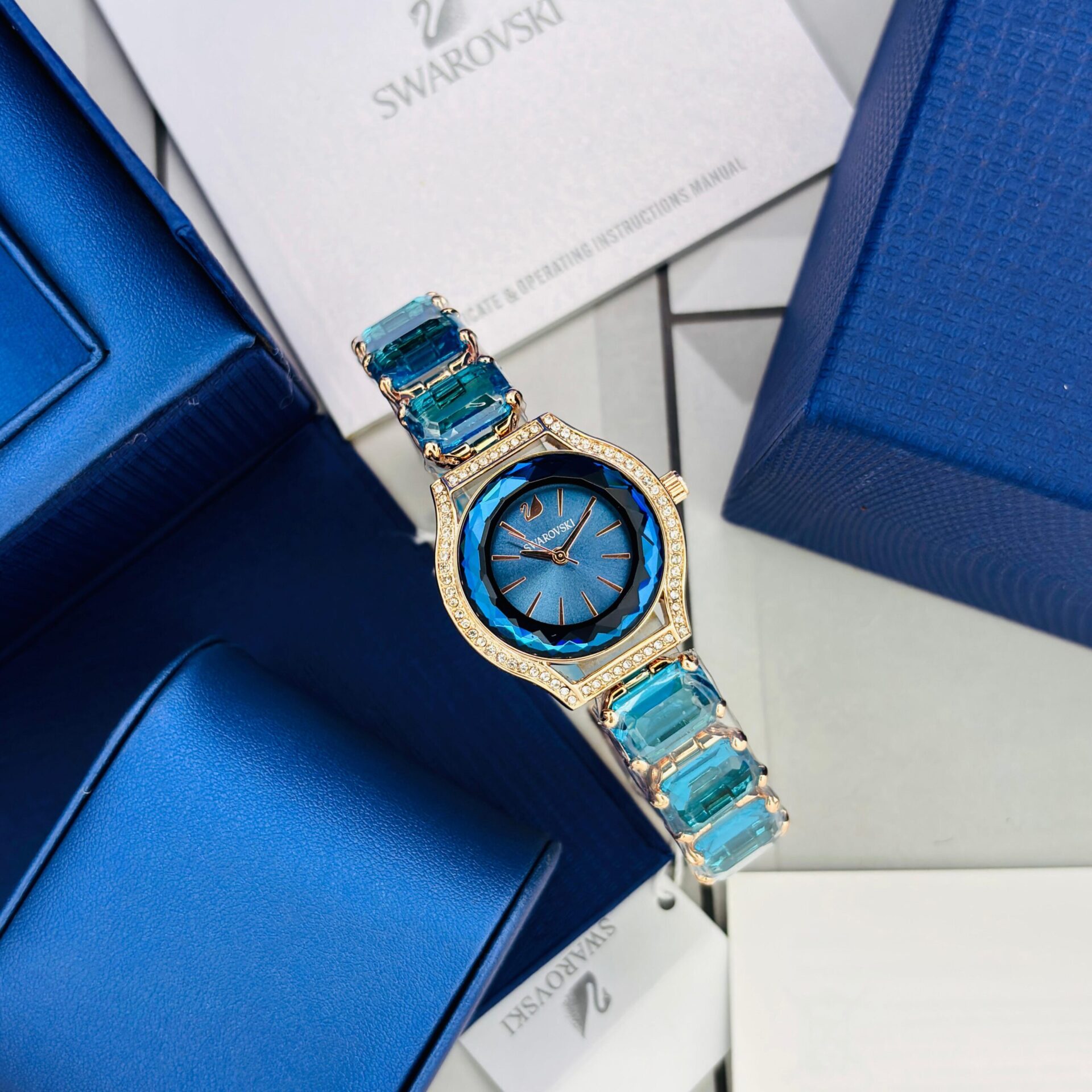 Buy First Copy Swarovski Millenia Ladies Watch Octagon 5630837 23mm - Master Quality 7A Mirror at Lowest Price Online India