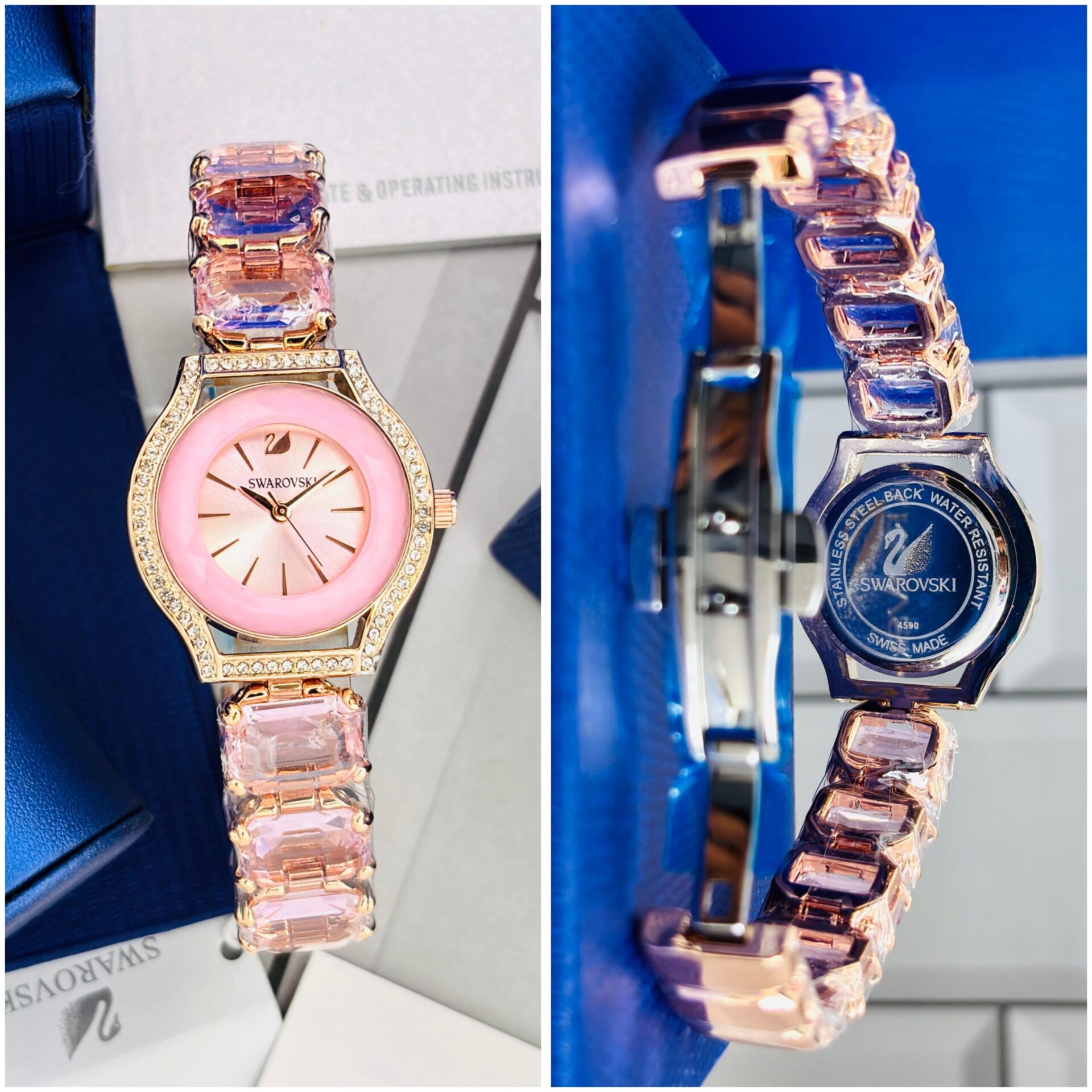 Buy First Copy Swarovski Millenia Ladies Watch Octagon 5630837 23mm - Master Quality 7A Mirror at Lowest Price Online India