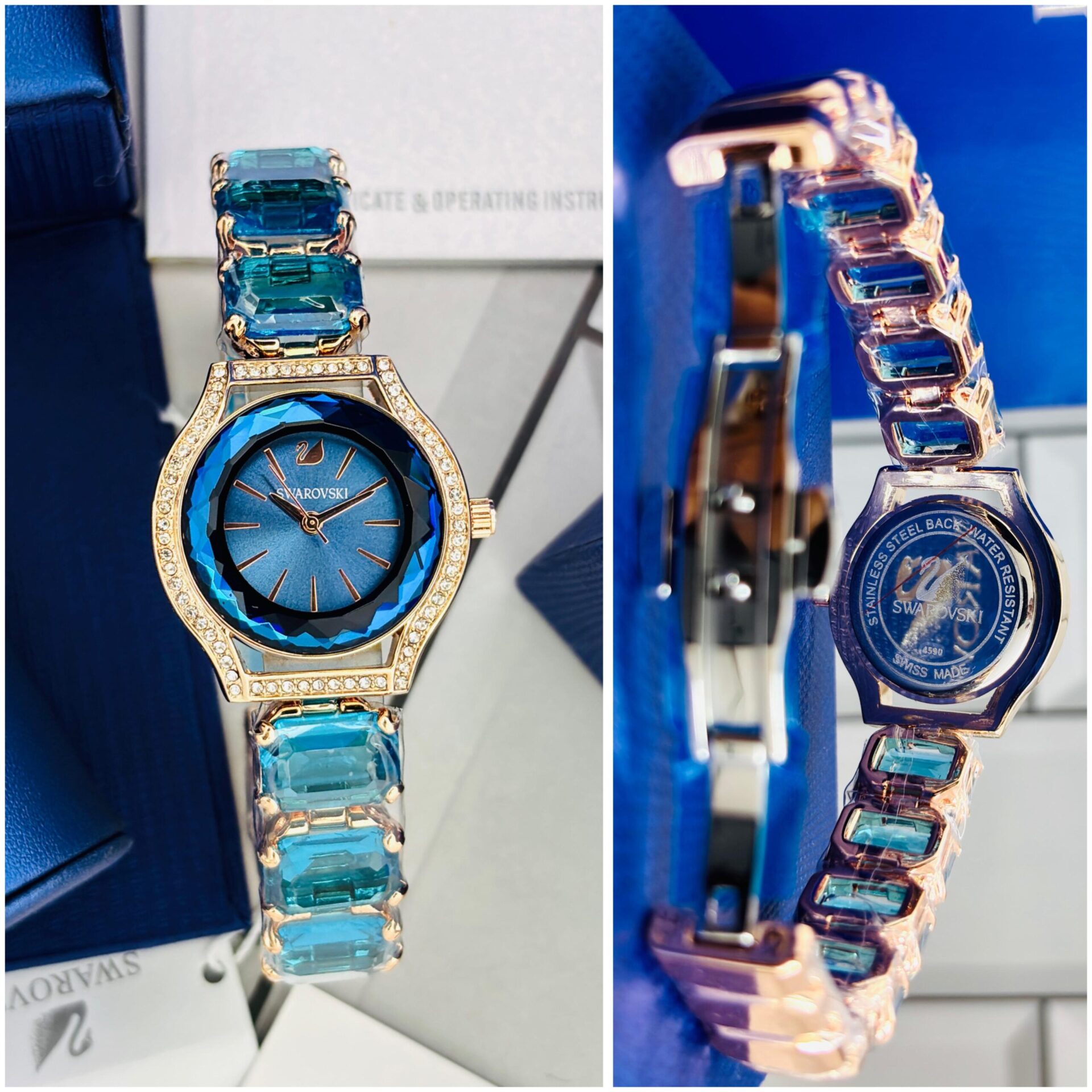 Buy First Copy Swarovski Millenia Ladies Watch Octagon 5630837 23mm - Master Quality 7A Mirror at Lowest Price Online India