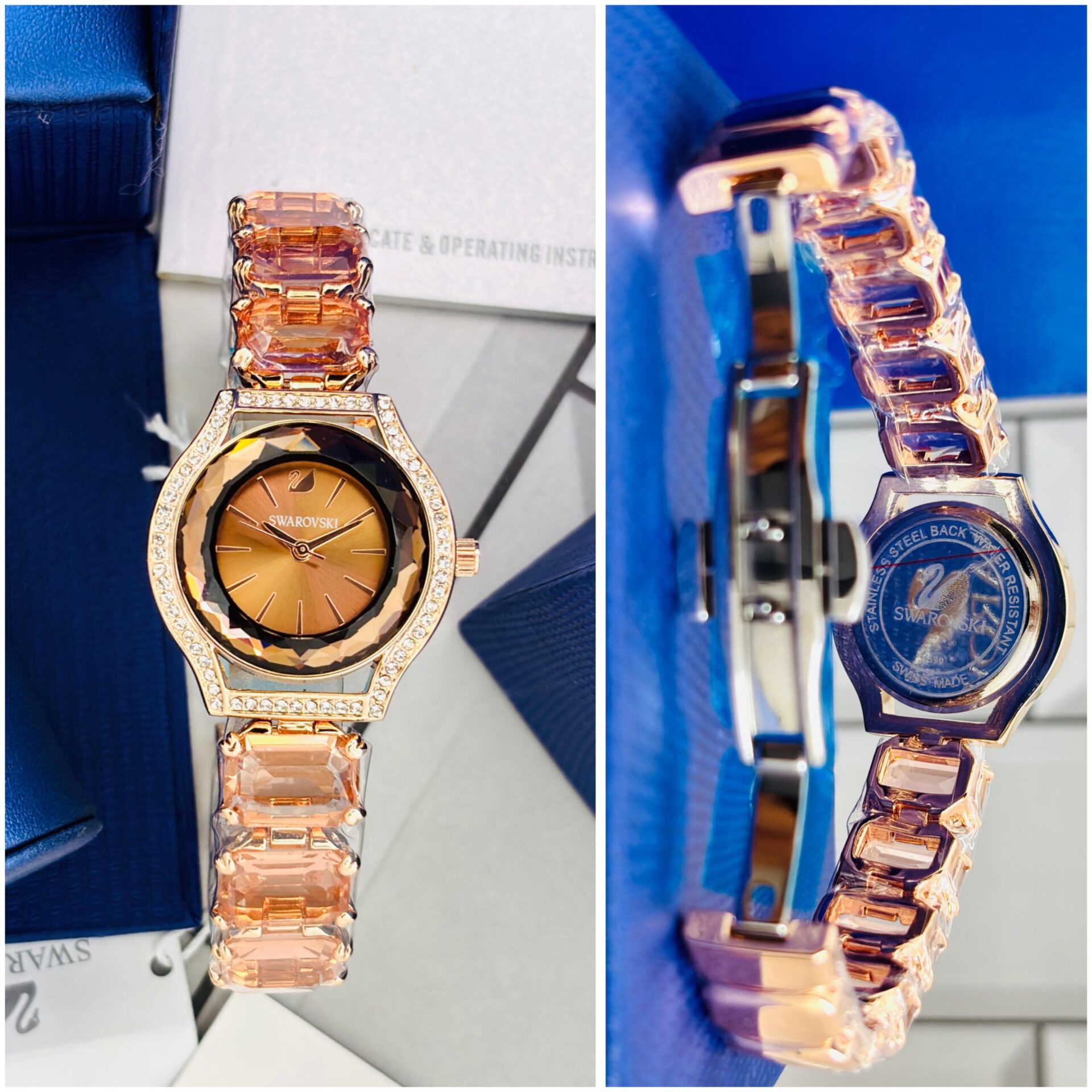Buy First Copy Swarovski Millenia Ladies Watch Octagon 5630837 23mm - Master Quality 7A Mirror at Lowest Price Online India