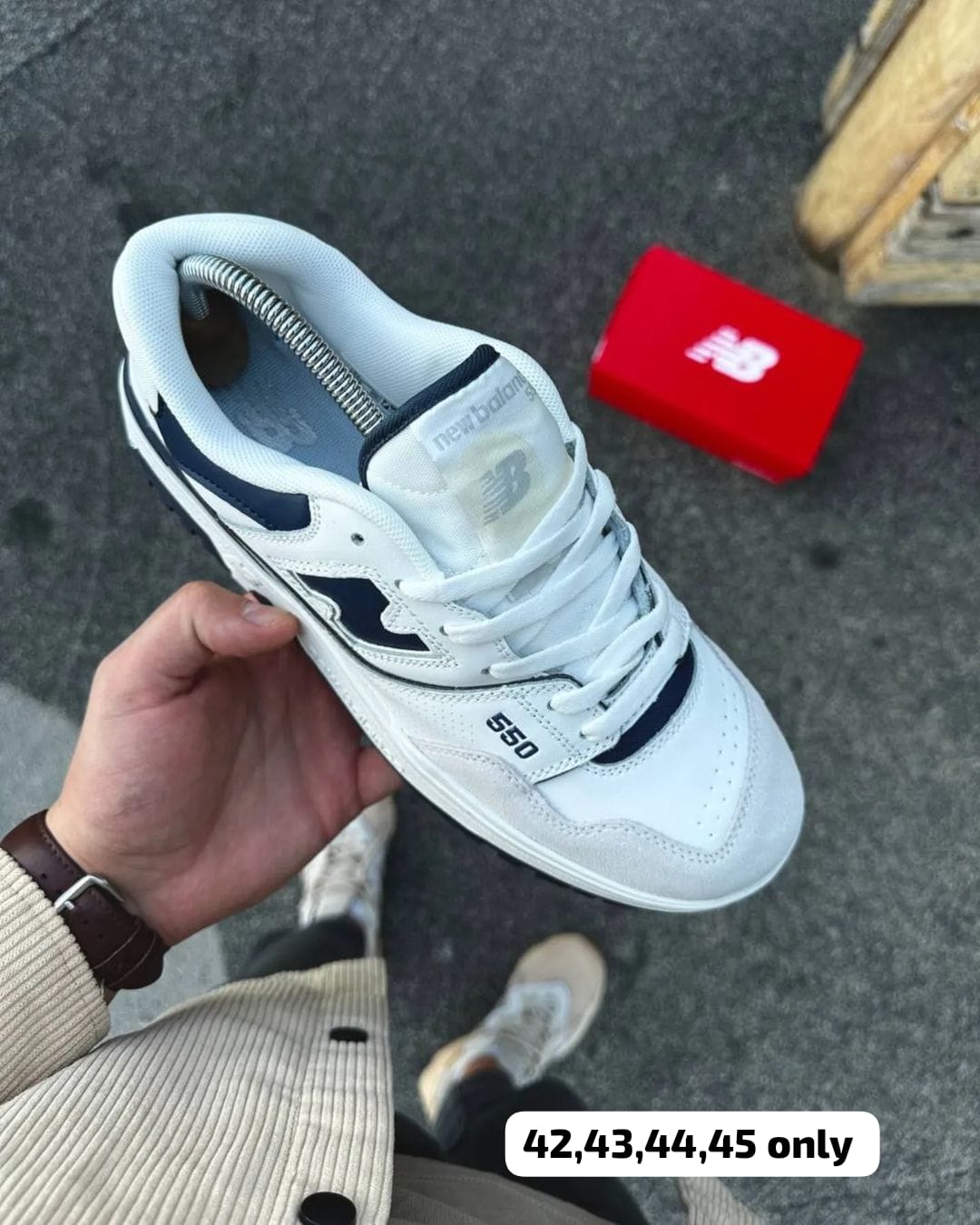 Buy First Copy New balance 550 Men’s Sneakers - Master Quality 7A Mirror at Lowest Price Online India
