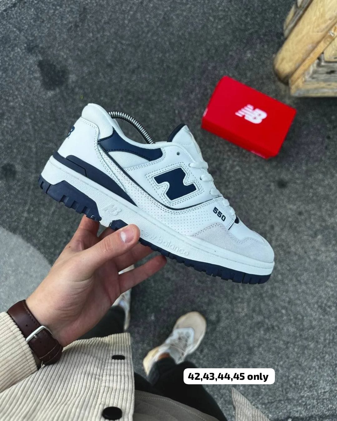 Buy First Copy New balance 550 Men’s Sneakers - Master Quality 7A Mirror at Lowest Price Online India