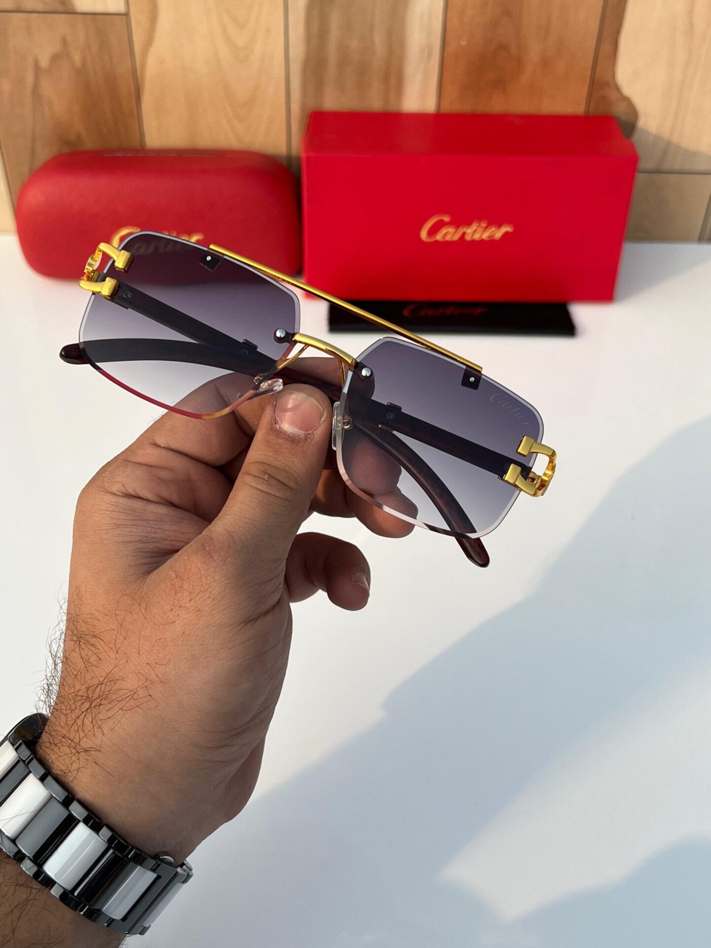 Buy First Copy Cartier Sunglasses For Men - Master Quality 7A Mirror at Lowest Price Online India