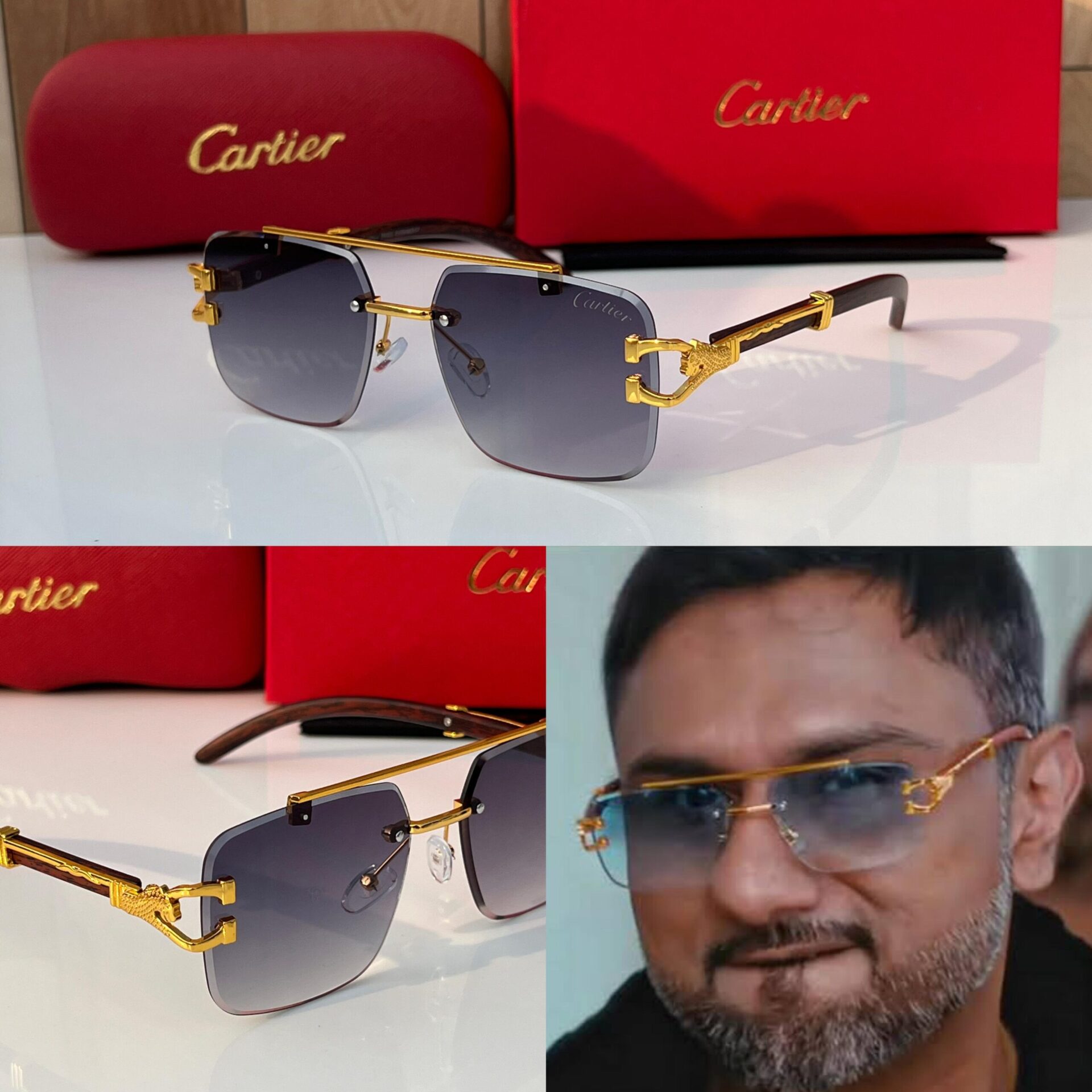 Buy First Copy Cartier Sunglasses For Men - Master Quality 7A Mirror at Lowest Price Online India