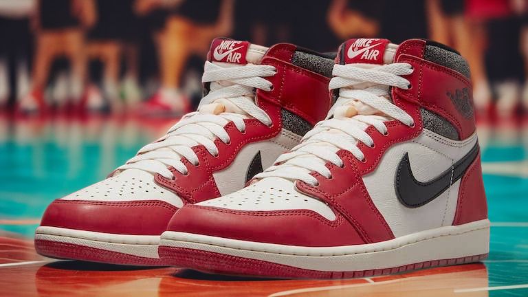 Buy First Copy Air Jordan One High Red & White Men’s Shoes - Master Quality 7A Mirror at Lowest Price Online India