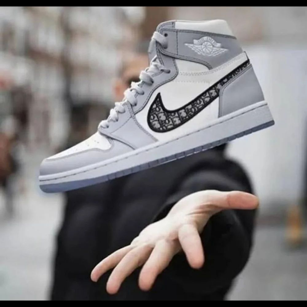 Buy First Copy Dior Air Jordan High Sneakers - Master Quality 7A Mirror at Lowest Price Online India