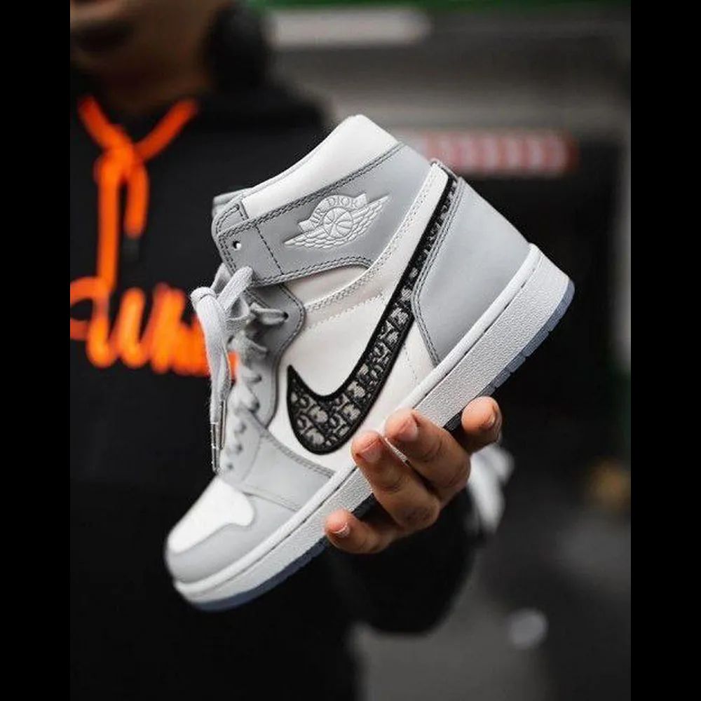 Buy First Copy Dior Air Jordan High Sneakers - Master Quality 7A Mirror at Lowest Price Online India