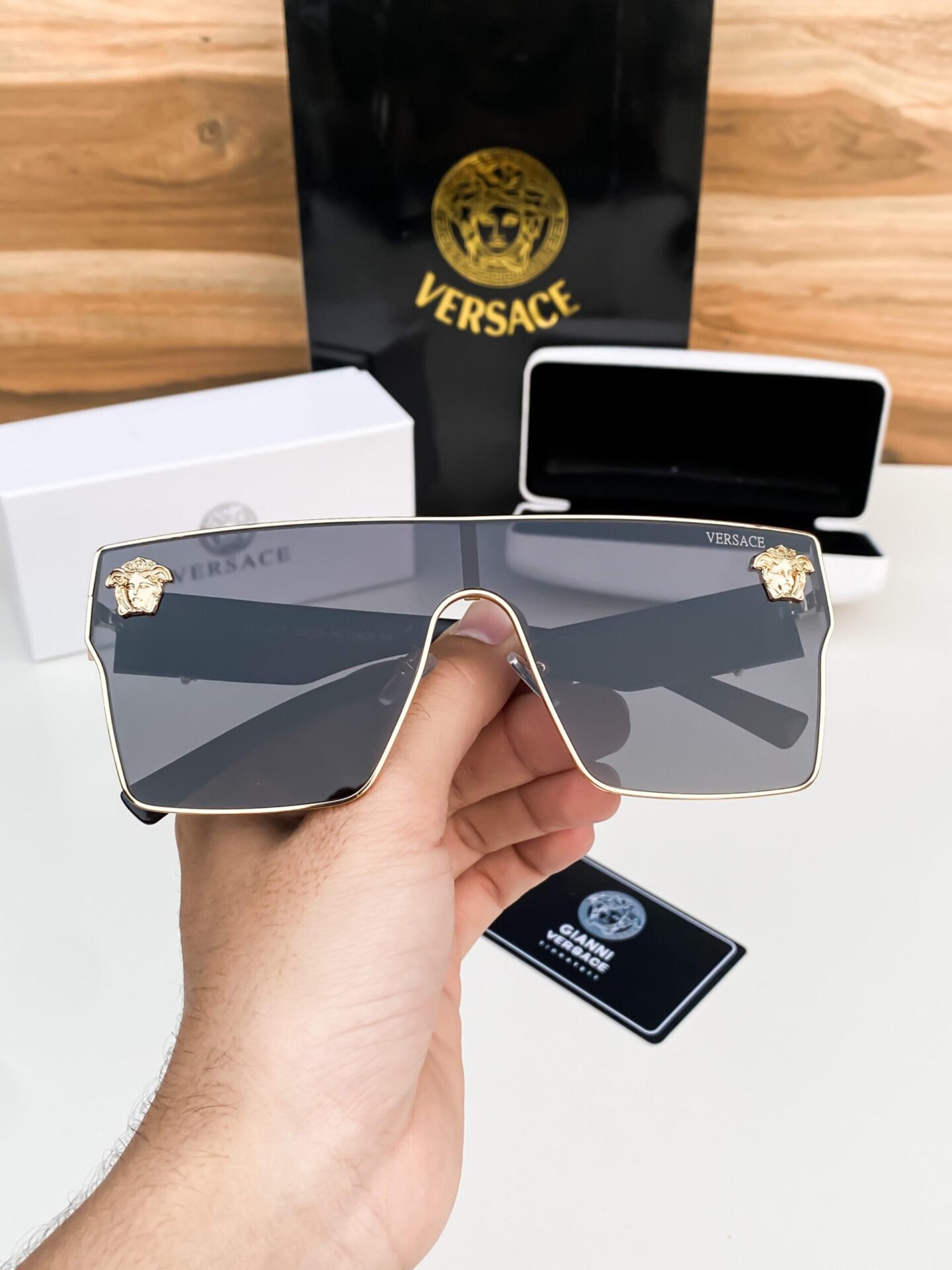 Buy First Copy Versace Men’s Sunglasses - Master Quality 7A Mirror at Lowest Price Online India
