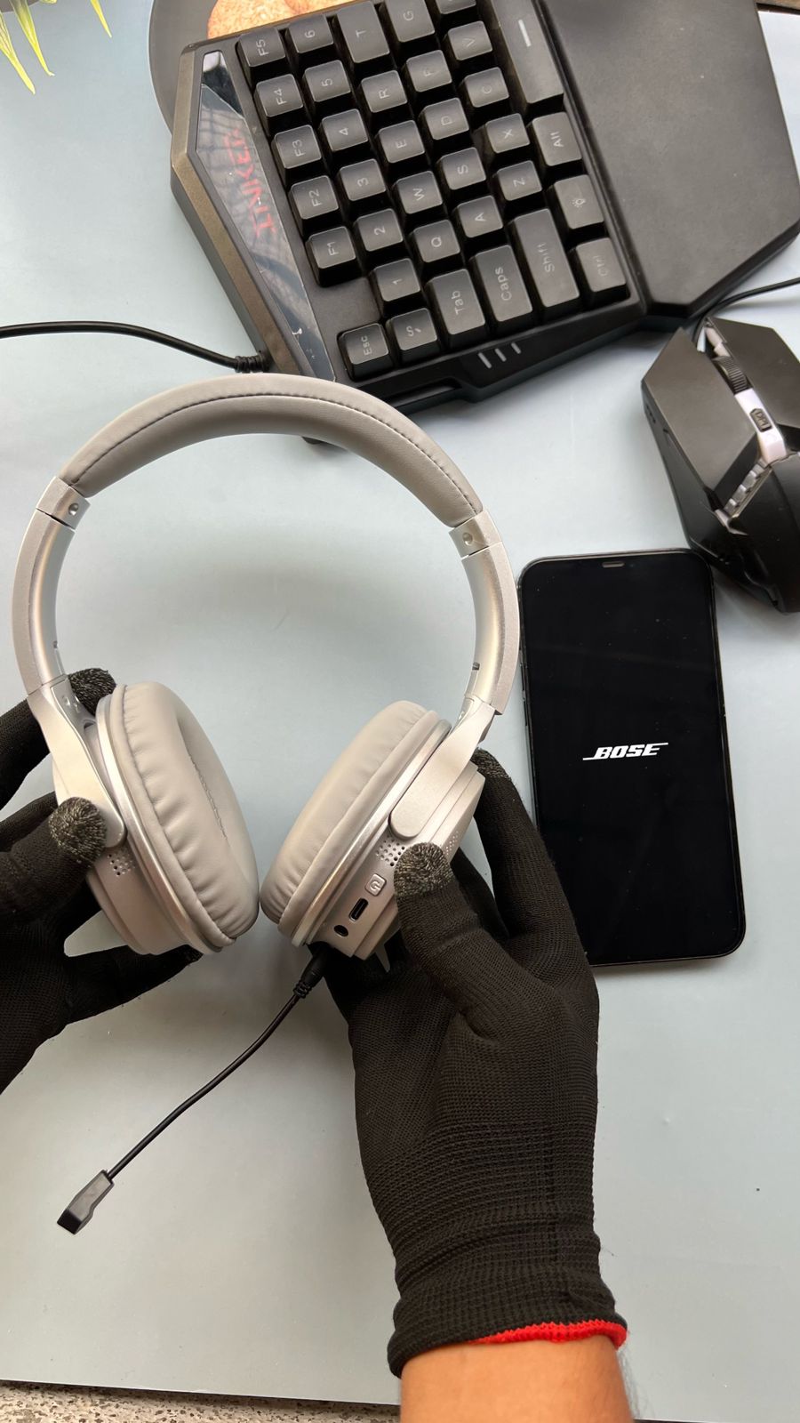 Buy First Copy Bose Qc45ll Gaming Headphones With Mic - Master Quality 7A Mirror at Lowest Price Online India