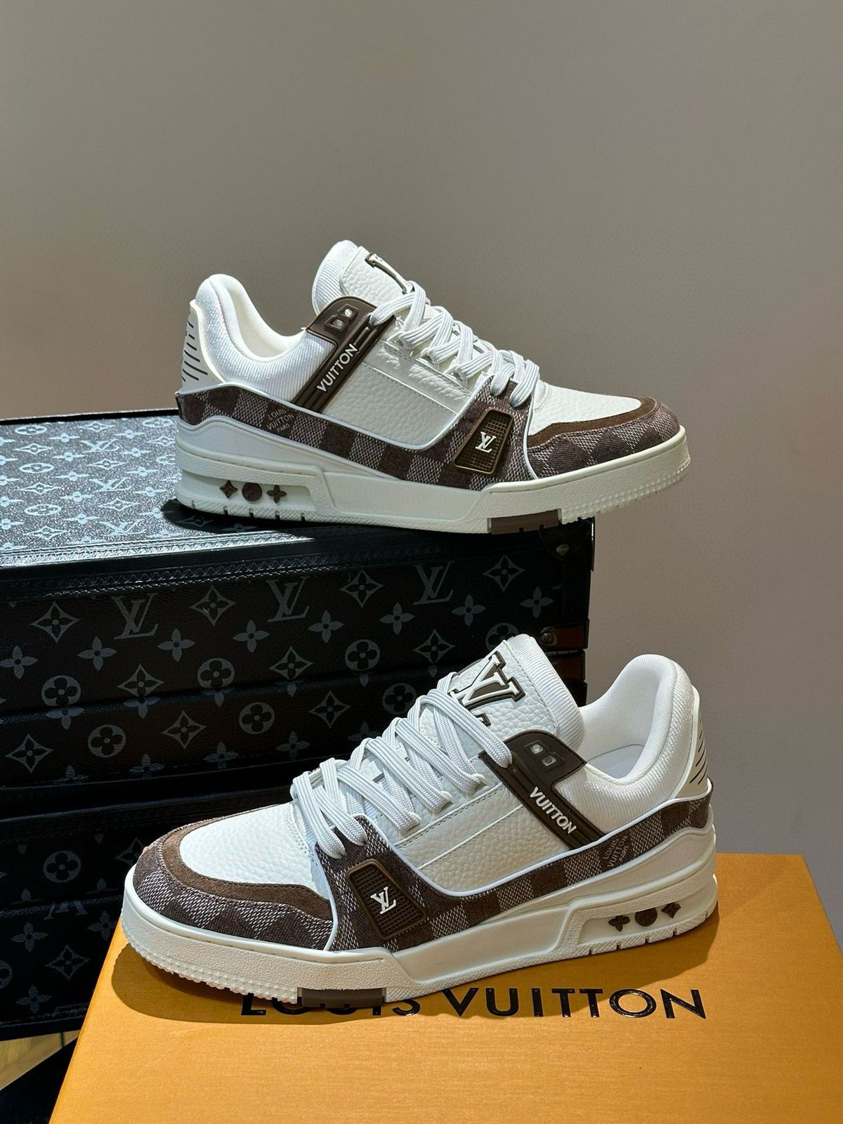 Buy First Copy Louis Vuitton men’s Sneakers - Master Quality 7A Mirror at Lowest Price Online India