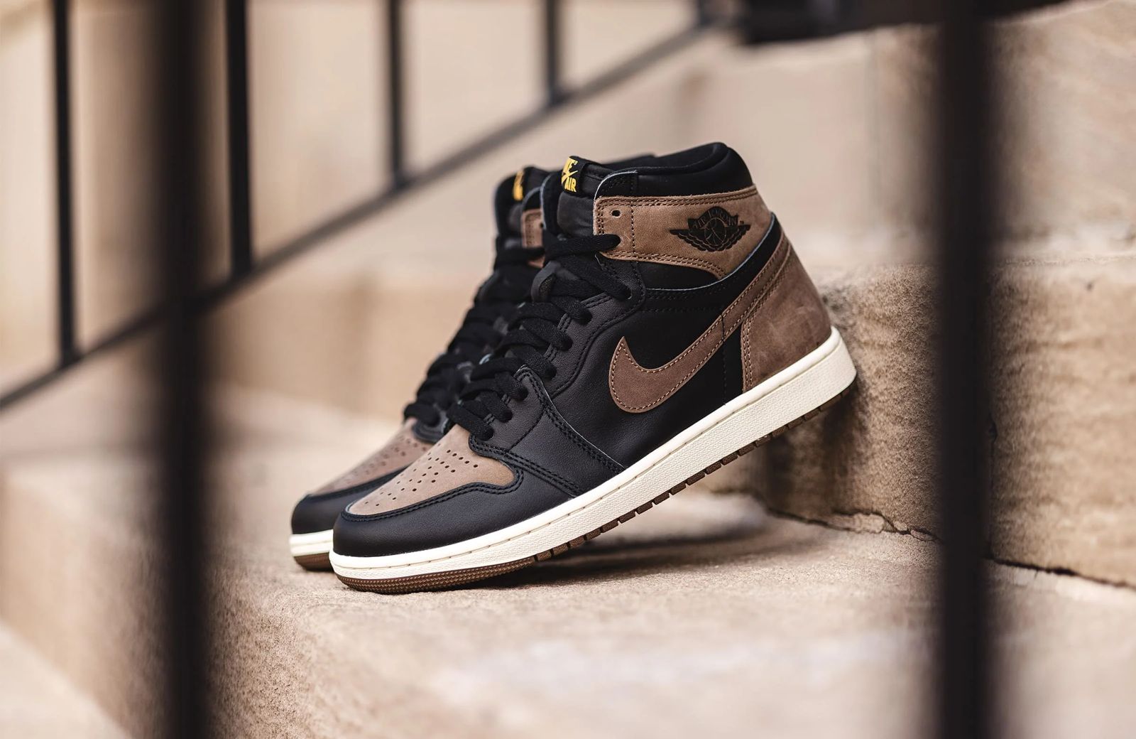 Buy First Copy Air Jordan One High Palomino Men’s Sneakers - Master Quality 7A Mirror at Lowest Price Online India