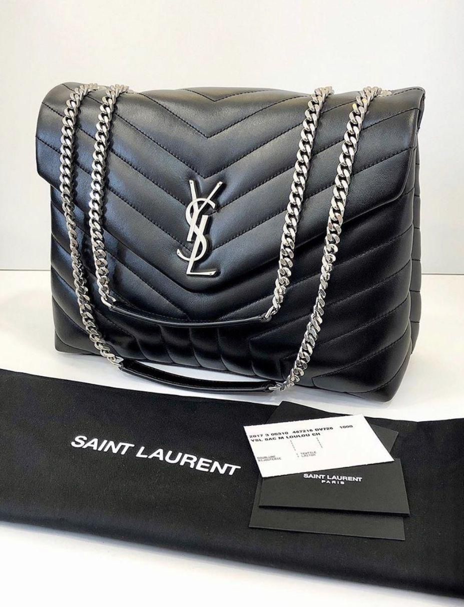 Buy First Copy Ysl Lou Lou Medium Size Sling Bag - Master Quality 7A Mirror at Lowest Price Online India