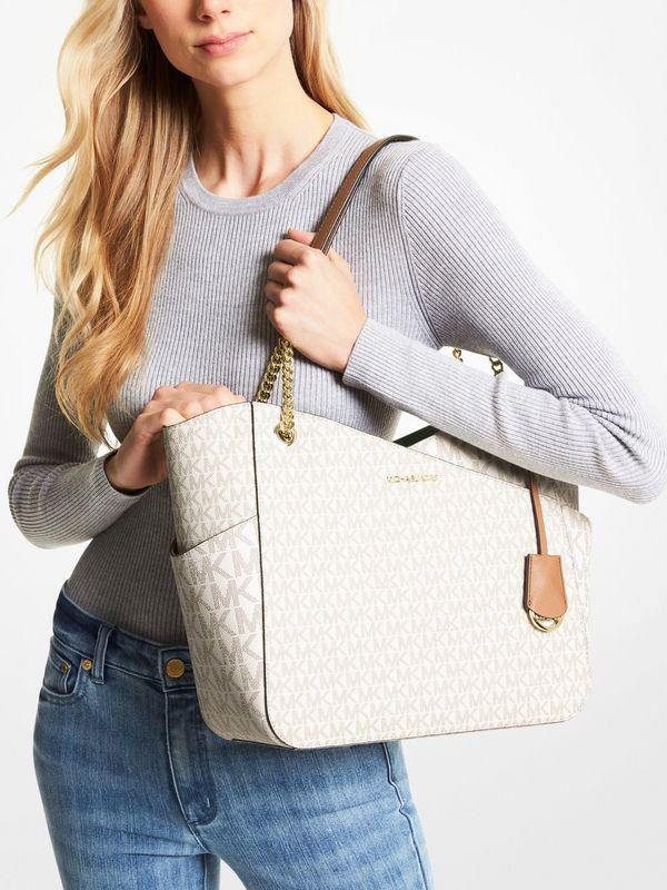 Buy First Copy Michael Kors Large X Chain Shoulder Tote Bag - Master Quality 7A Mirror at Lowest Price Online India