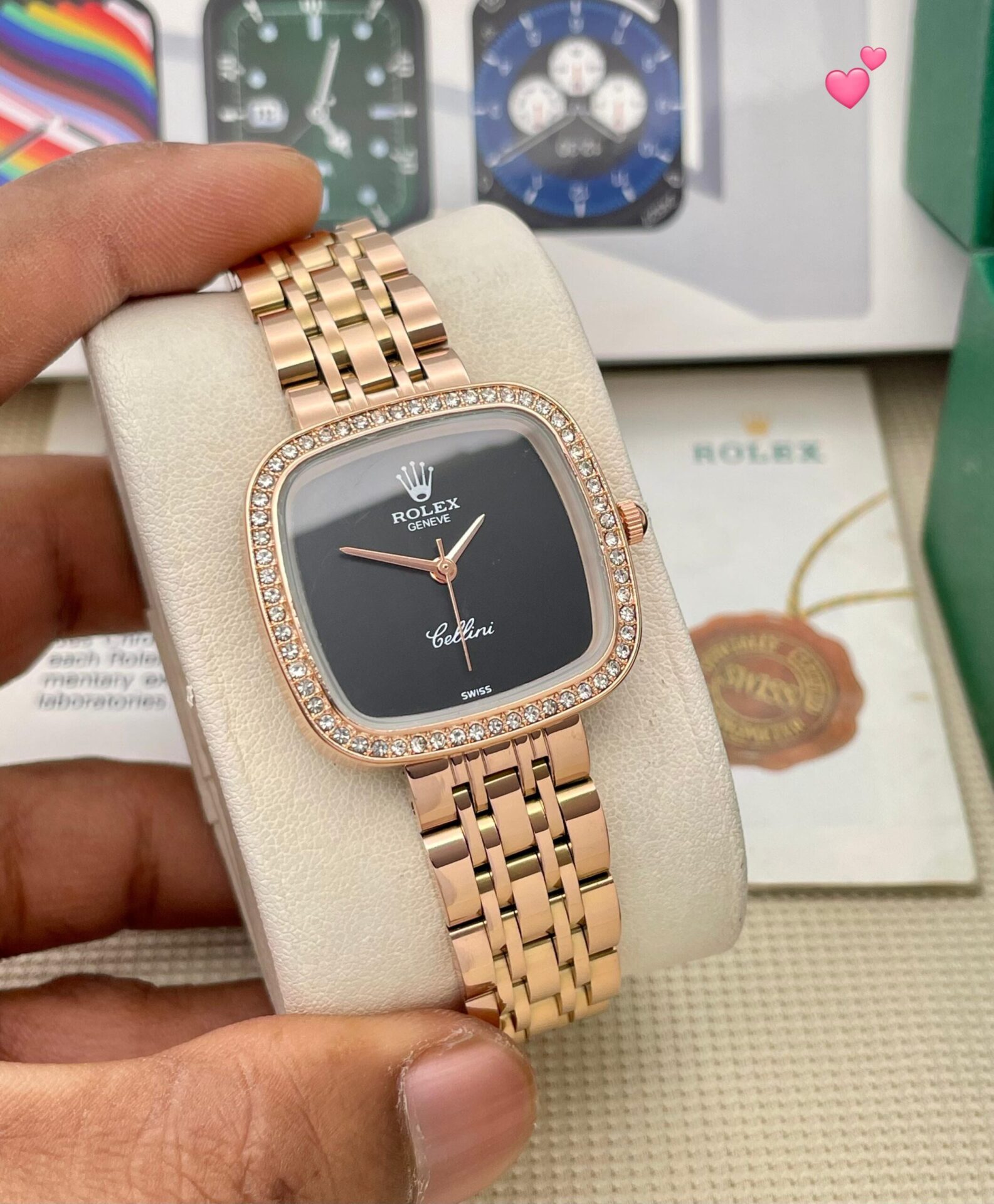 Buy First Copy Rolex Metal Chain Women Watches - Master Quality 7A Mirror at Lowest Price Online India
