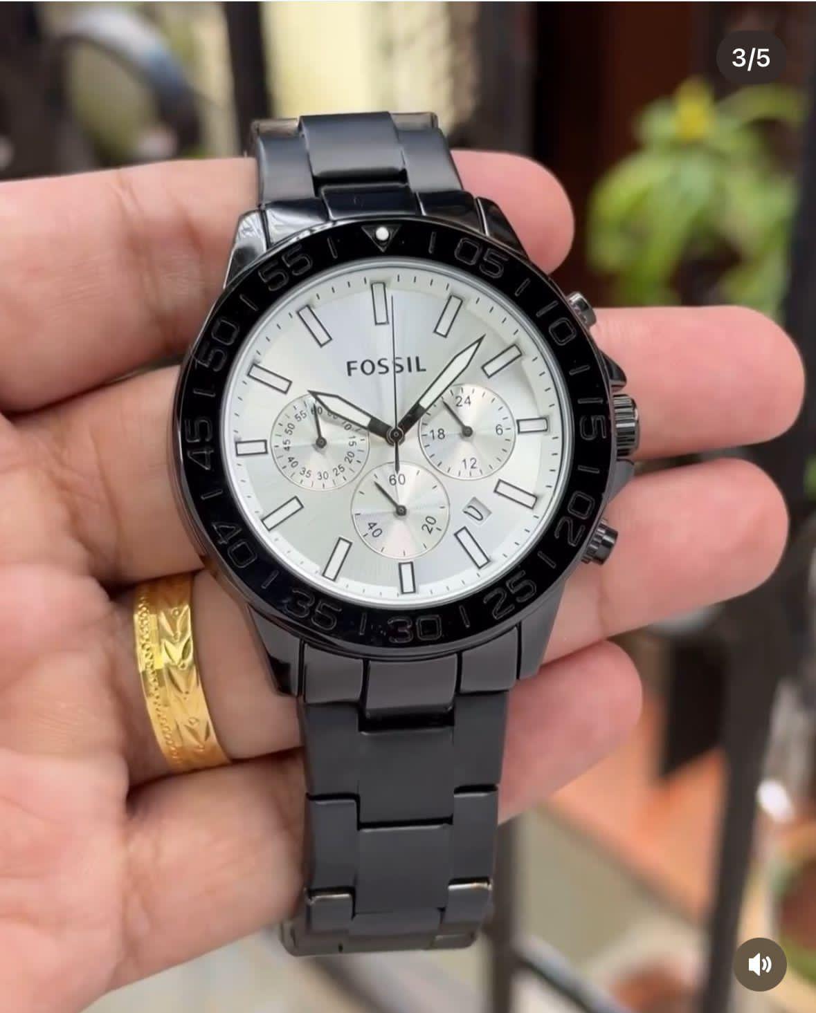 Buy First Copy Fossil Bannon Men Chronograph Watch 45mm - Master Quality 7A Mirror at Lowest Price Online India