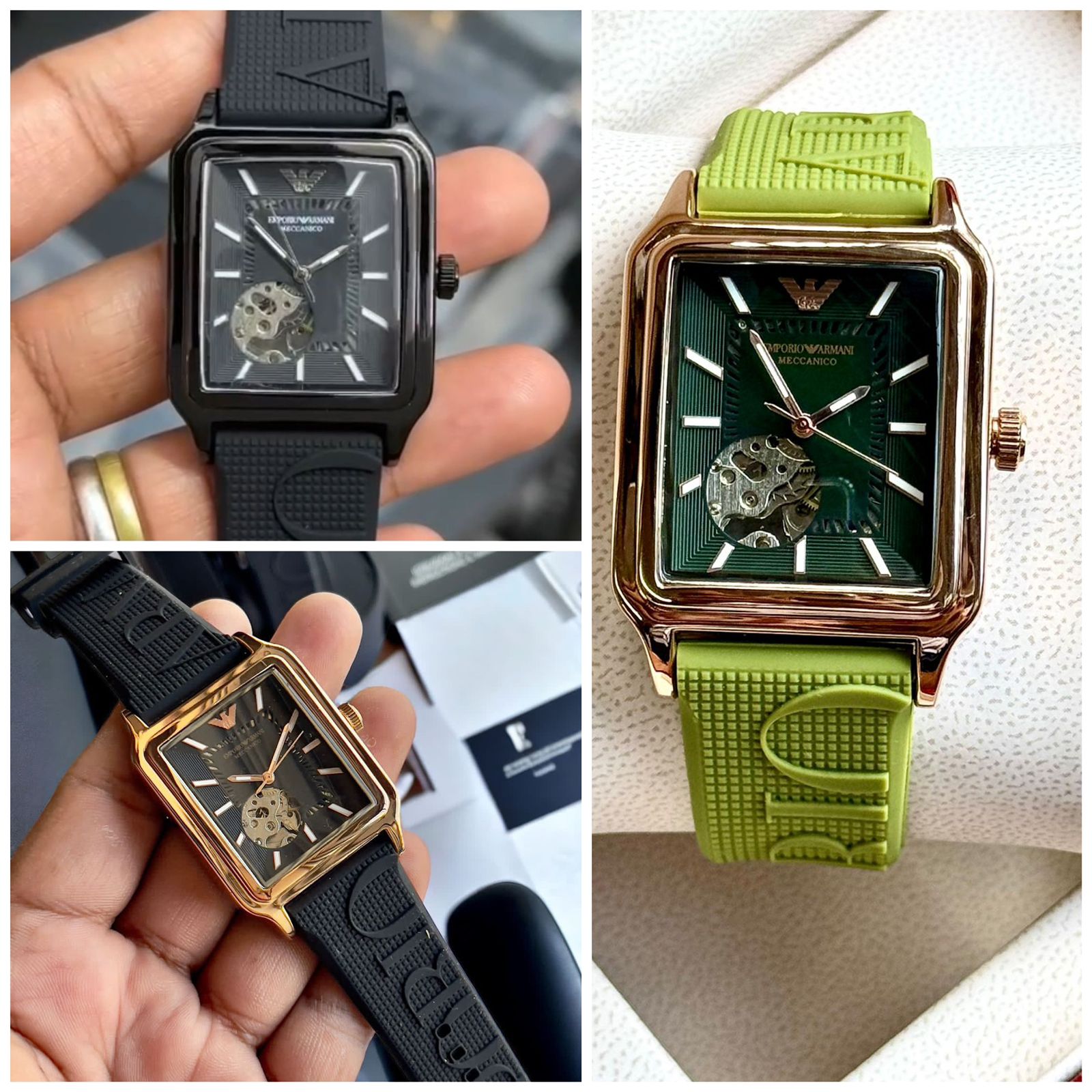 Buy First Copy Emporio Armani Slim Modern Automatic Watch For Men 43mm - Master Quality 7A Mirror at Lowest Price Online India