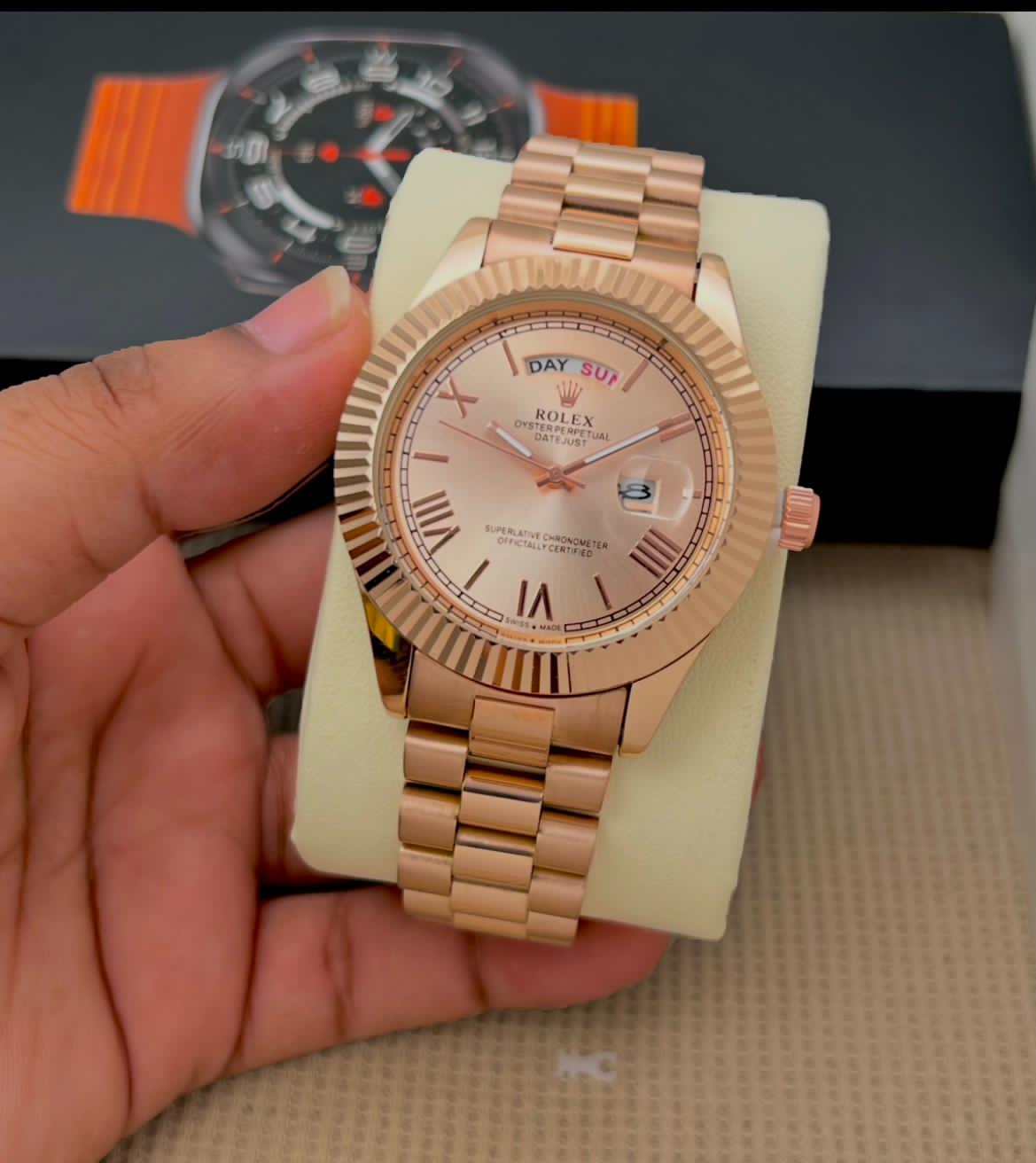 Buy First Copy Rolex Oyster Perpetual Datejust Men’s Watch - Master Quality 7A Mirror at Lowest Price Online India