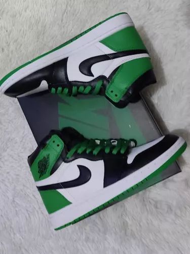 Buy First Copy Air Jordan One High Sneakers For Women (Green) - Master Quality 7A Mirror at Lowest Price Online India