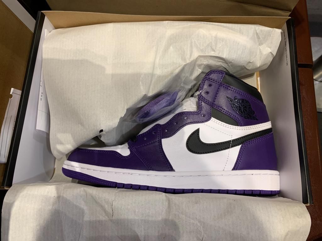 Buy First Copy Air Jordan One High Sneakers For Women (Purple) - Master Quality 7A Mirror at Lowest Price Online India