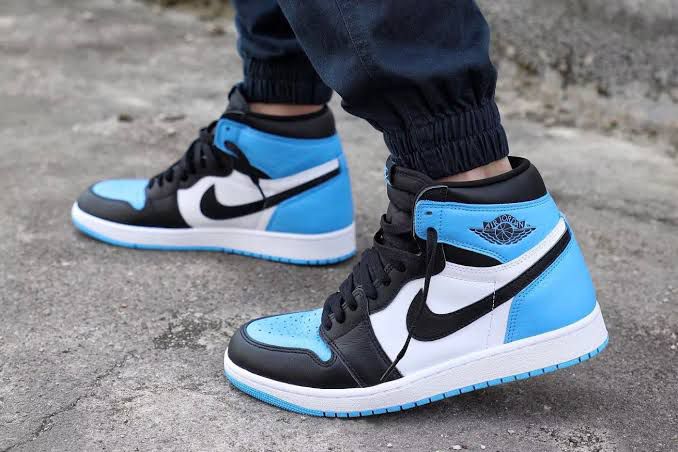 Buy First Copy Air Jordan One High Sneakers For Women (Sky Blue) - Master Quality 7A Mirror at Lowest Price Online India