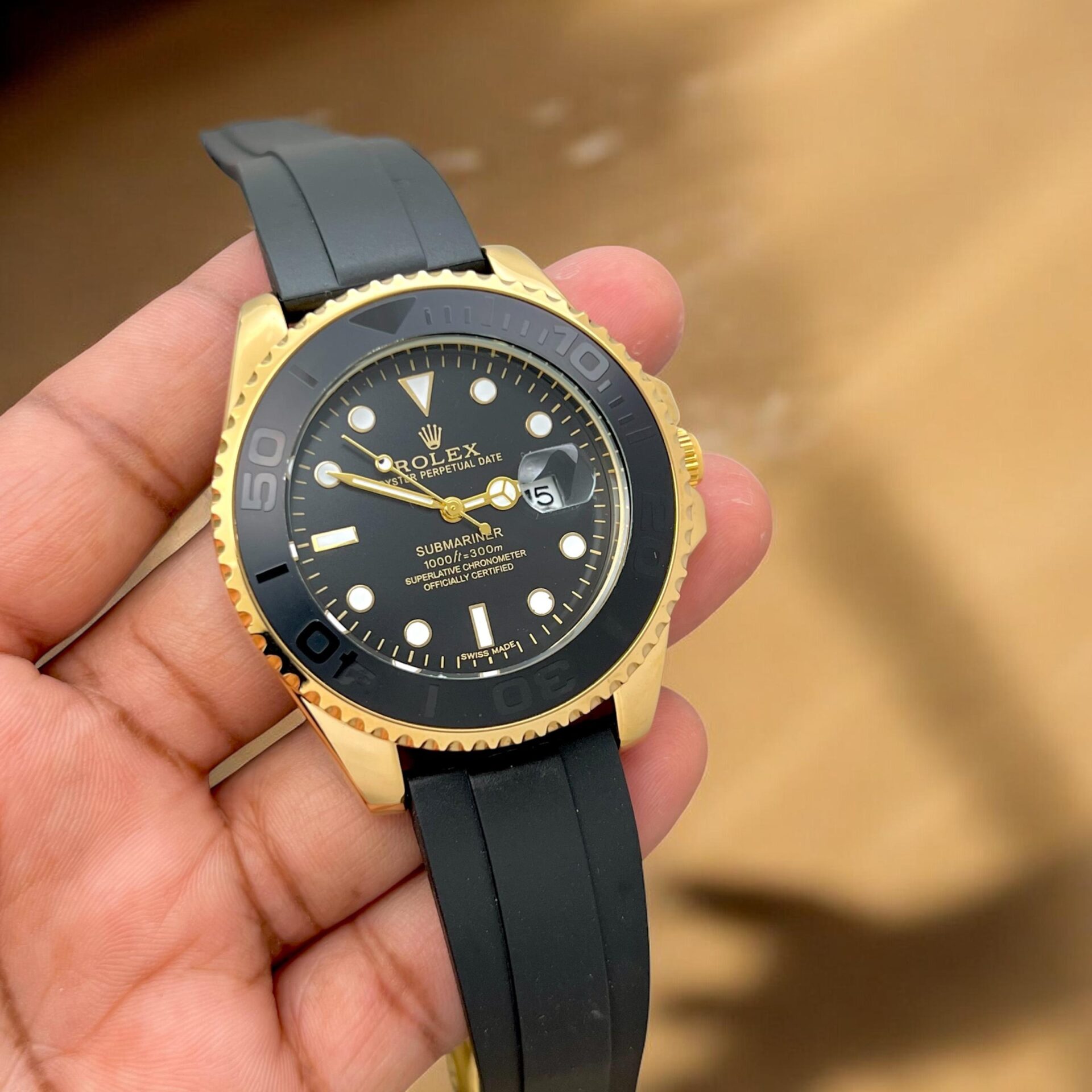 Buy First Copy Rolex Premium Collection Watch for Men 43mm - Master Quality 7A Mirror at Lowest Price Online India