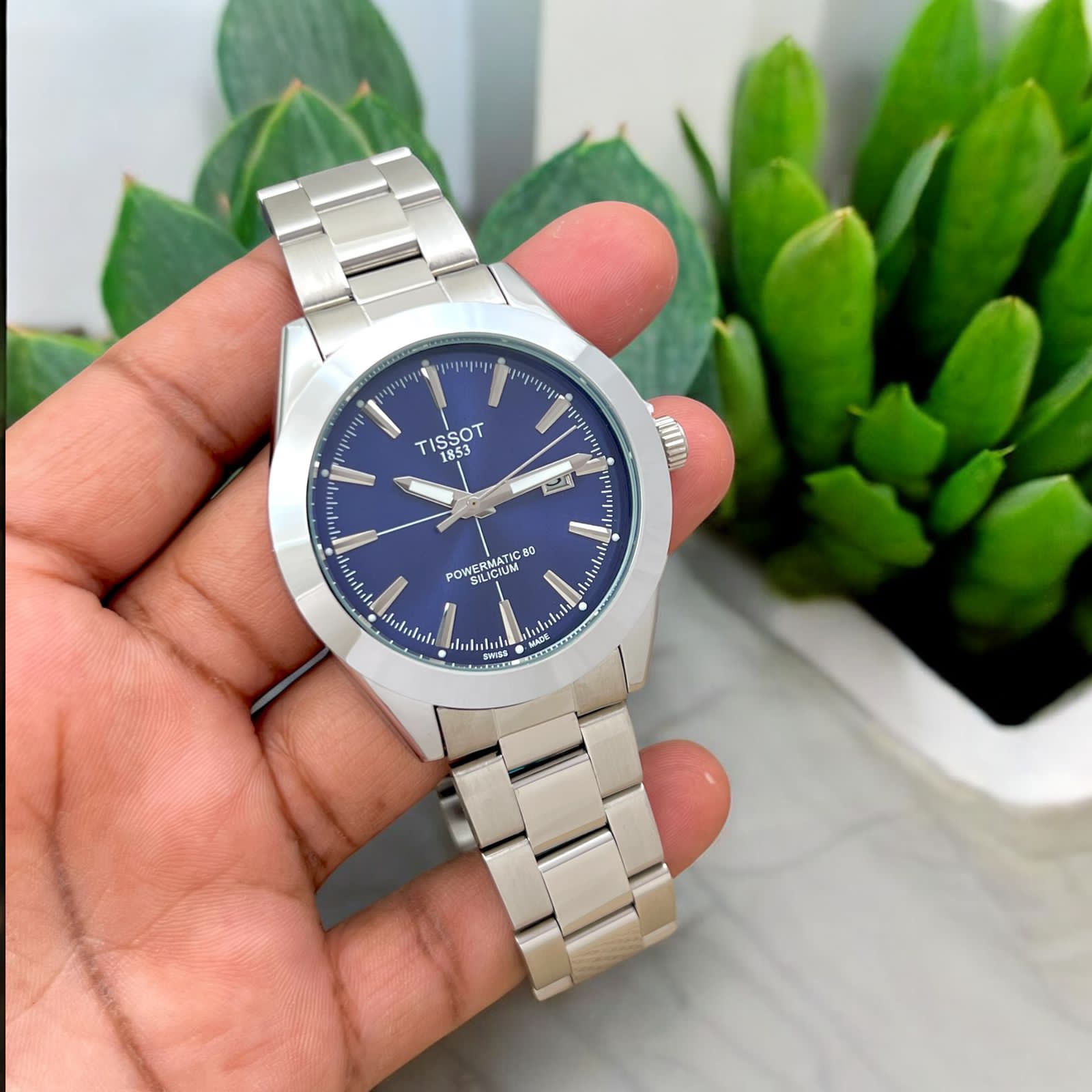 Buy First Copy Tissot 1853 Powermatic 80 Silicium Men’s watch 40mm - Master Quality 7A Mirror at Lowest Price Online India