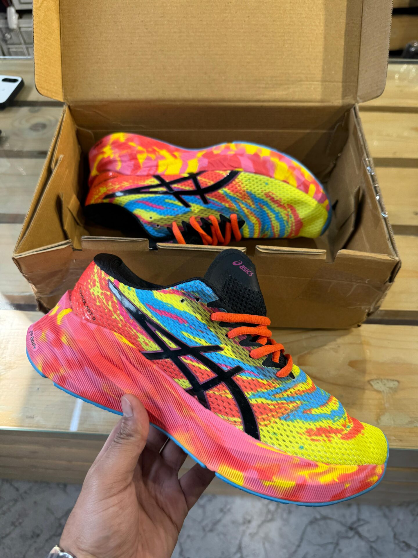 Buy First Copy Asics Novablast 3 Running Shoes - Master Quality 7A Mirror at Lowest Price Online India